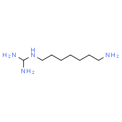 ChemSpider 2D Image | 1-GUANIDINIUM-7-AMINOHEPTANE | C8H22N4
