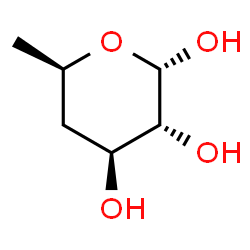 ChemSpider 2D Image | 4,6-Dideoxy-alpha-D-xylo-hexopyranose | C6H12O4