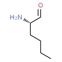 ChemSpider 2D Image | (2S)-2-Aminohexanal | C6H13NO