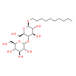 ChemSpider 2D Image | Decyl-BATE-D-maltoside | C22H42O11