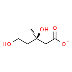 ChemSpider 2D Image | mevalonate | C6H11O4