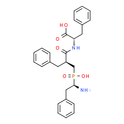 ChemSpider 2D Image | N-[(2S)-3-{[(1R)-1-Amino-2-phenylethyl](hydroxy)phosphoryl}-2-benzylpropanoyl]-L-phenylalanine | C27H31N2O5P