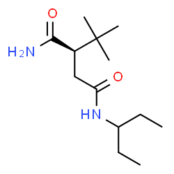 ChemSpider 2D Image | 3-(CARBOXYAMIDE(2-CARBOXYAMIDE-2-TERTBUTYLETHYL))PENTAN | C13H26N2O2