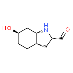 ChemSpider 2D Image | 6-HYDROXO-OCTAHYDRO-INDOLE-2-CARBALDEHYDE | C9H15NO2