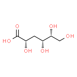 ChemSpider 2D Image | 3-Deoxy-d-mannonic acid | C6H12O6