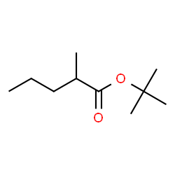 ChemSpider 2D Image | 2-Methyl-2-propanyl 2-methylpentanoate | C10H20O2