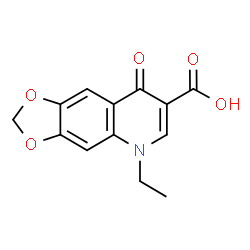 ChemSpider 2D Image | Oxolinic acid | C13H11NO5