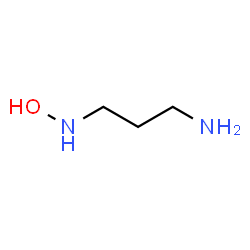 ChemSpider 2D Image | 3-(hydroxyamino)propylamine | C3H10N2O