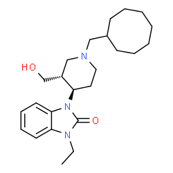 ChemSpider 2D Image | J-113,397 | C24H37N3O2