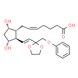 ChemSpider 2D Image | Etiproston | C24H32O7
