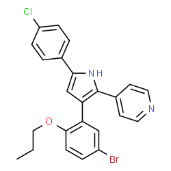 ChemSpider 2D Image | L-168,049 | C24H20BrClN2O