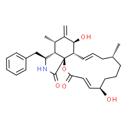 ChemSpider 2D Image | Cytochalasin B | C29H37NO5