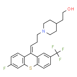 ChemSpider 2D Image | piflutixol | C24H25F4NOS