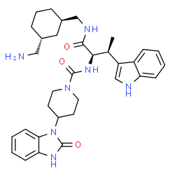 ChemSpider 2D Image | L-779,976 | C33H43N7O3