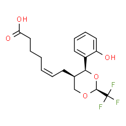 ChemSpider 2D Image | ICI 185,282 | C18H21F3O5