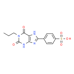 ChemSpider 2D Image | PSB1115 | C14H14N4O5S