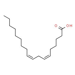 ChemSpider 2D Image | (6Z,9Z)-octadecadienoic acid | C18H32O2