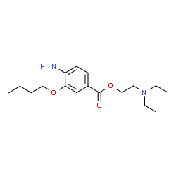 ChemSpider 2D Image | Oxybuprocaine | C17H28N2O3