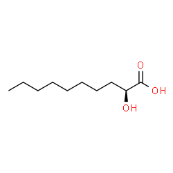 ChemSpider 2D Image | (2S)-2-Hydroxydecanoic acid | C10H20O3