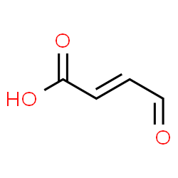 ChemSpider 2D Image | (2E)-4-Oxo-2-butenoic acid | C4H4O3