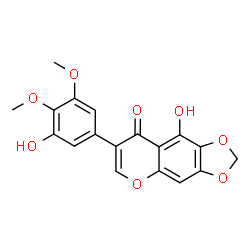 ChemSpider 2D Image | Dichotomitin | C18H14O8