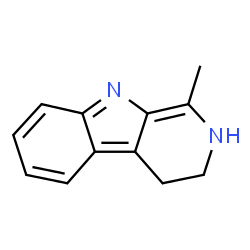 ChemSpider 2D Image | 1-Methyl-3,4-dihydro-2H-beta-carboline | C12H12N2