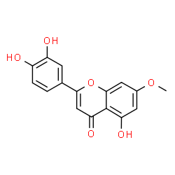 ChemSpider 2D Image | hydroxygenkwanin | C16H12O6