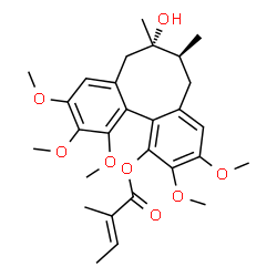 ChemSpider 2D Image | TIGLOYLGOMISIN H | C28H36O8