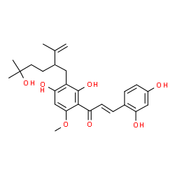 ChemSpider 2D Image | Kuraridinol | C26H32O7