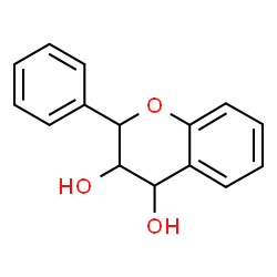 ChemSpider 2D Image | 3,4-dihydroxyflavan | C15H14O3