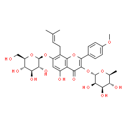 ChemSpider 2D Image | Icariin | C33H40O15