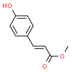 ChemSpider 2D Image | Methyl 4-hydroxycinnamate | C10H10O3
