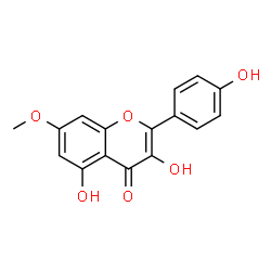 ChemSpider 2D Image | Rhamnocitrin | C16H12O6