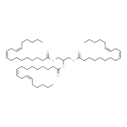 ChemSpider 2D Image | Trilinolein | C57H98O6