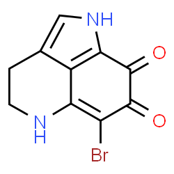 ChemSpider 2D Image | makaluvamine O | C10H7BrN2O2