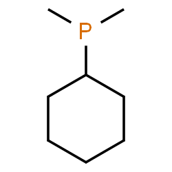 ChemSpider 2D Image | Cyclohexyl(dimethyl)phosphine | C8H17P
