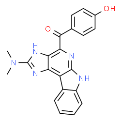 ChemSpider 2D Image | grossularine-2 | C21H17N5O2