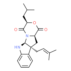 ChemSpider 2D Image | mollenine A | C22H28N2O3
