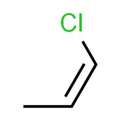 ChemSpider 2D Image | (1Z)-1-Chloro-1-propene  | C3H5Cl