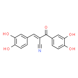 ChemSpider 2D Image | (2E)-2-(3,4-Dihydroxybenzoyl)-3-(3,4-dihydroxyphenyl)acrylonitrile | C16H11NO5