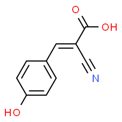 ChemSpider 2D Image | alpha-Cyano-4-hydroxycinnamic acid | C10H7NO3