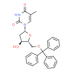 ChemSpider 2D Image | 5'-O-Tritylthymidine | C29H28N2O5