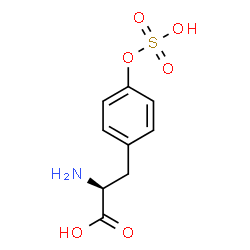 ChemSpider 2D Image | O-Sulfo-L-tyrosine | C9H11NO6S