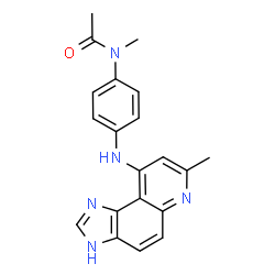 ChemSpider 2D Image | acodazole | C20H19N5O