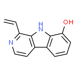 ChemSpider 2D Image | 1-vinyl-8-hydroxy-§-carboline | C13H10N2O