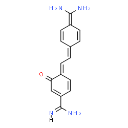 ChemSpider 2D Image | hydroxystilbamidine | C16H16N4O