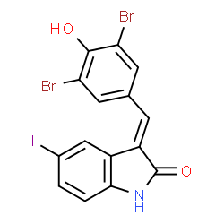 ChemSpider 2D Image | GW5074 | C15H8Br2INO2