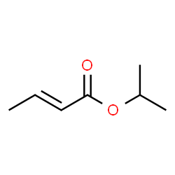 ChemSpider 2D Image | Isopropyl (2E)-but-2-enoate | C7H12O2
