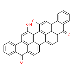 ChemSpider 2D Image | 16,17-Dihydroxyviolanthrone | C34H16O4