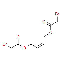 ChemSpider 2D Image | (Z)-1,4-bis(bromoacetoxy)-2-butene | C8H10Br2O4